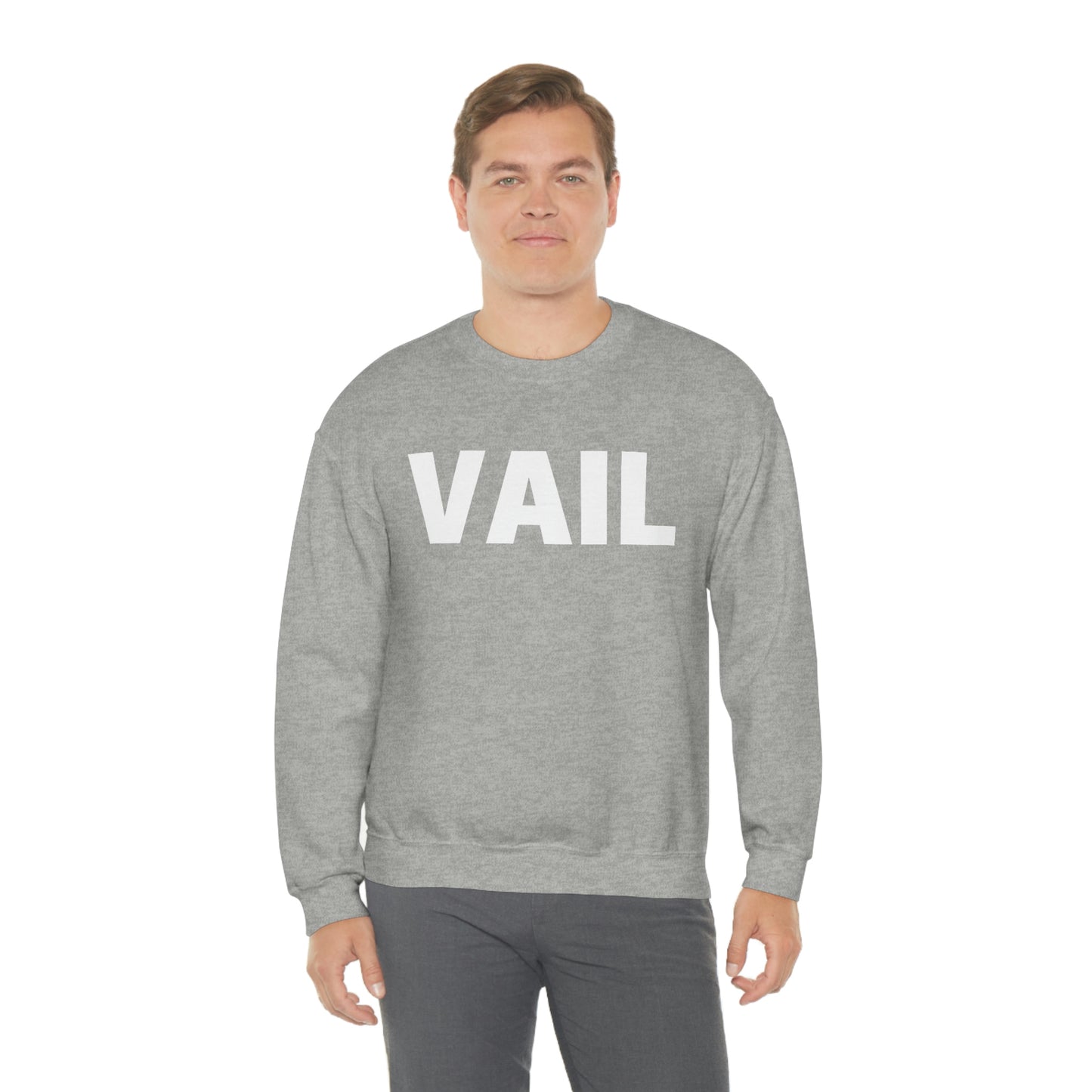 Vail Unisex Heavy Blend Crewneck Sweatshirt, Vail Colorado, Colorado Gifts