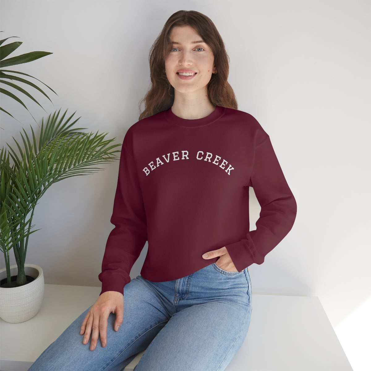 Beaver Creek Colorado Unisex Heavy Blend™ Crewneck Sweatshirt