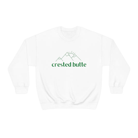 Crested Butte, Colorado Crewneck Sweatshirt