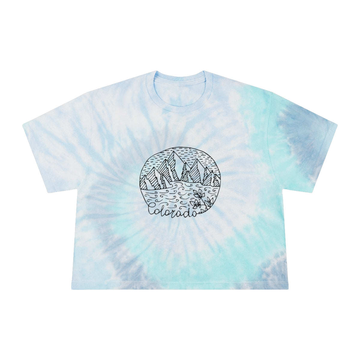 Women's Tie-Dye Crop Tee