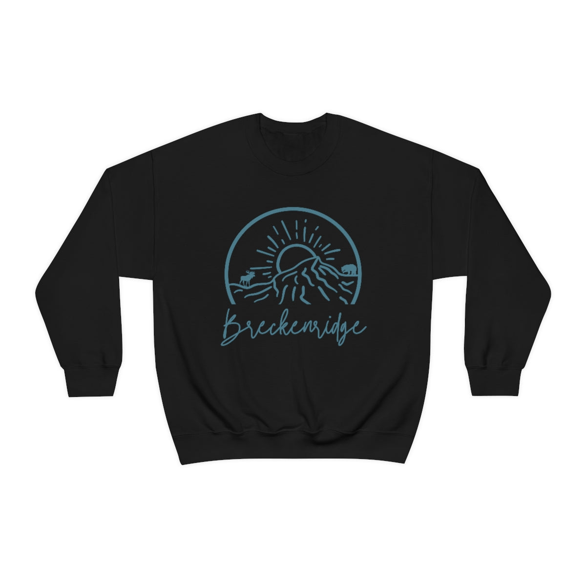 Breckenridge Colorado Unisex Heavy Blend Crewneck Sweatshirt