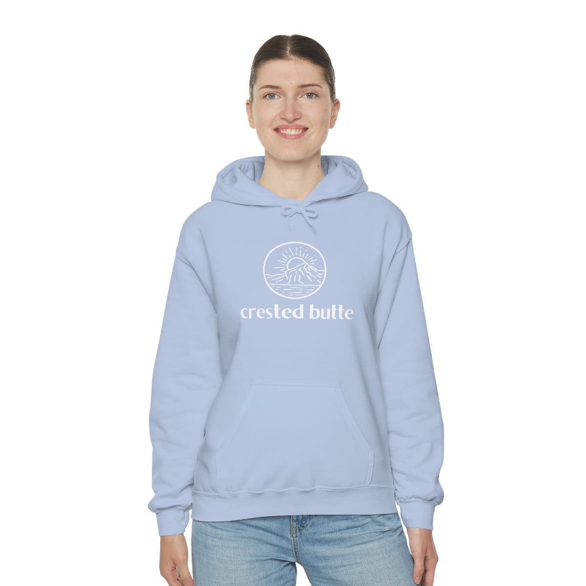 Crested Butte Colorado Hooded Sweatshirt