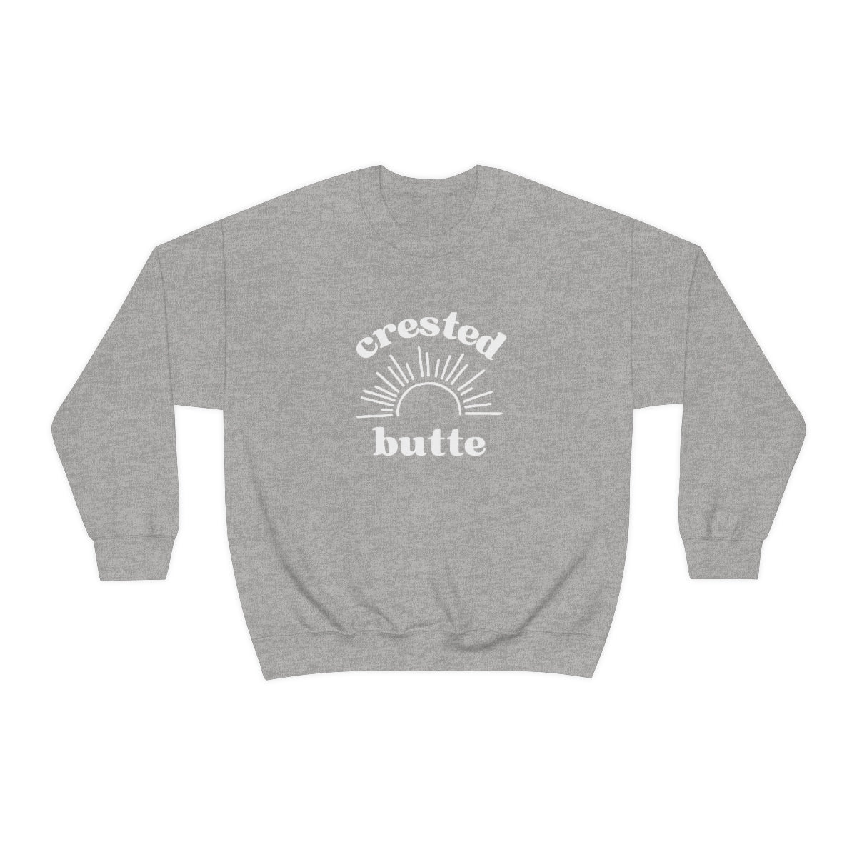 Crested Butte Colorado Crewneck Sweatshirt