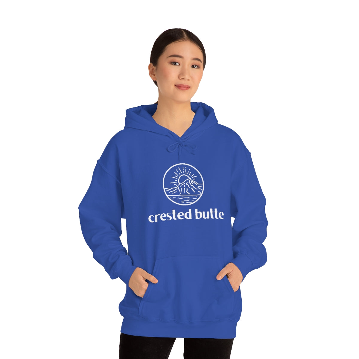 Crested Butte Colorado Hooded Sweatshirt