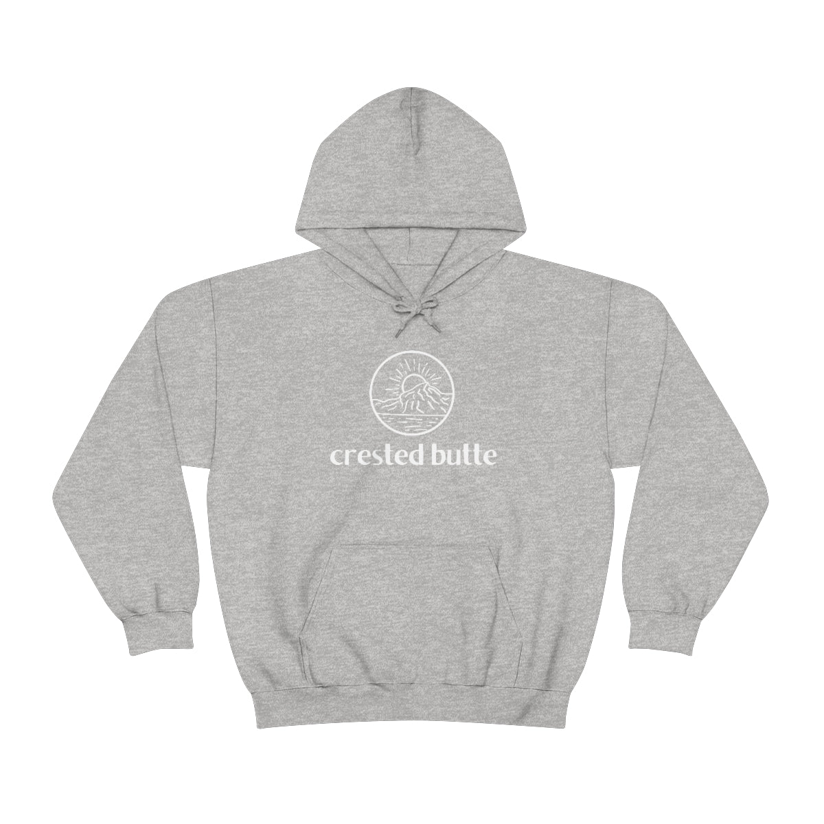 Crested Butte Colorado Hooded Sweatshirt