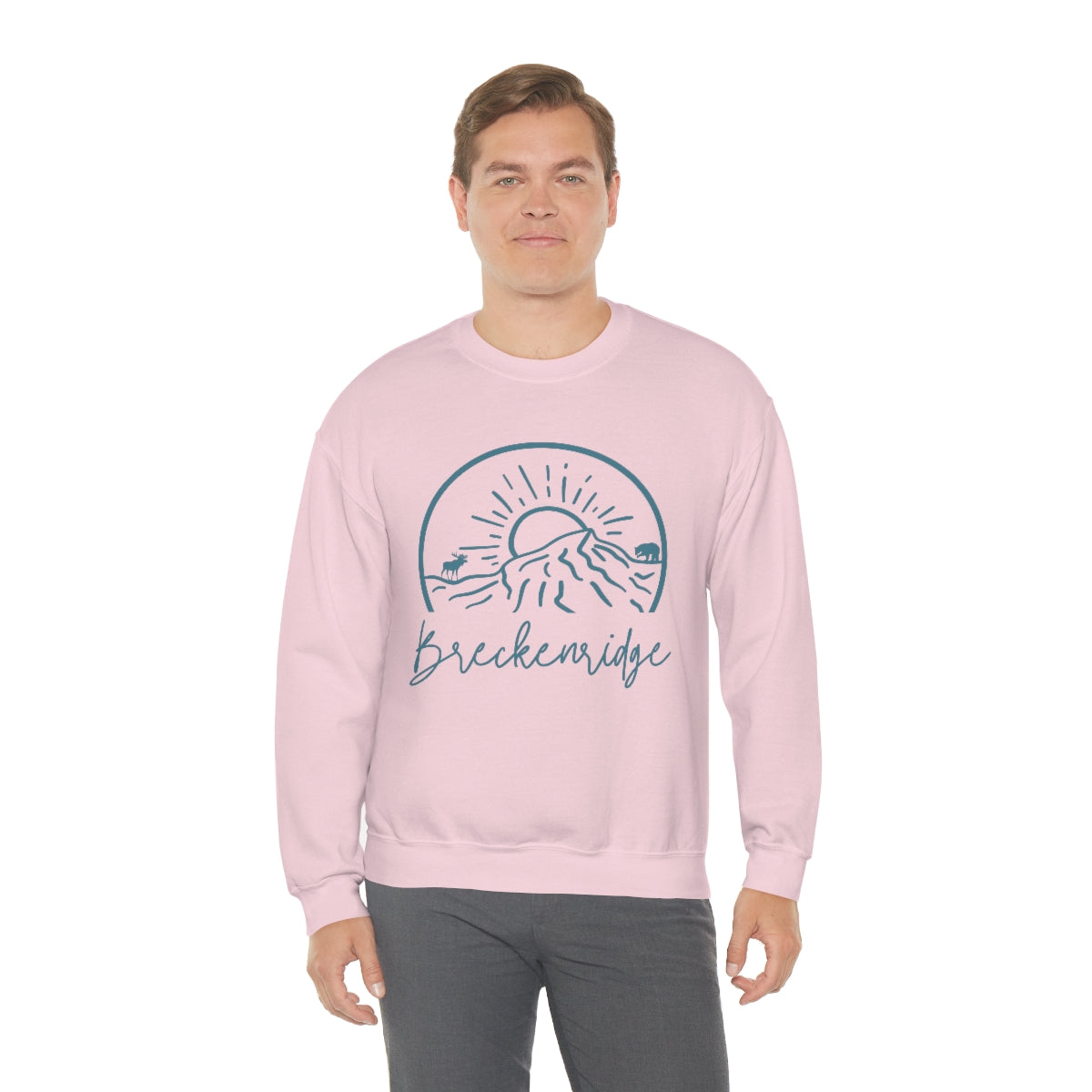 Breckenridge Colorado Unisex Heavy Blend Crewneck Sweatshirt