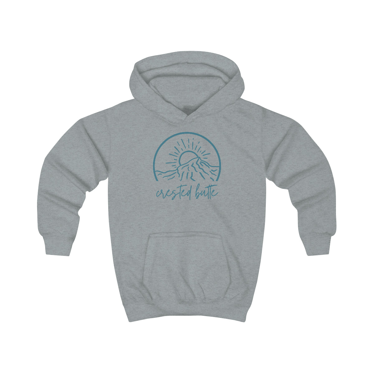 Kids Hoodie - Crested Butte, Colorado, Colorado Gifts