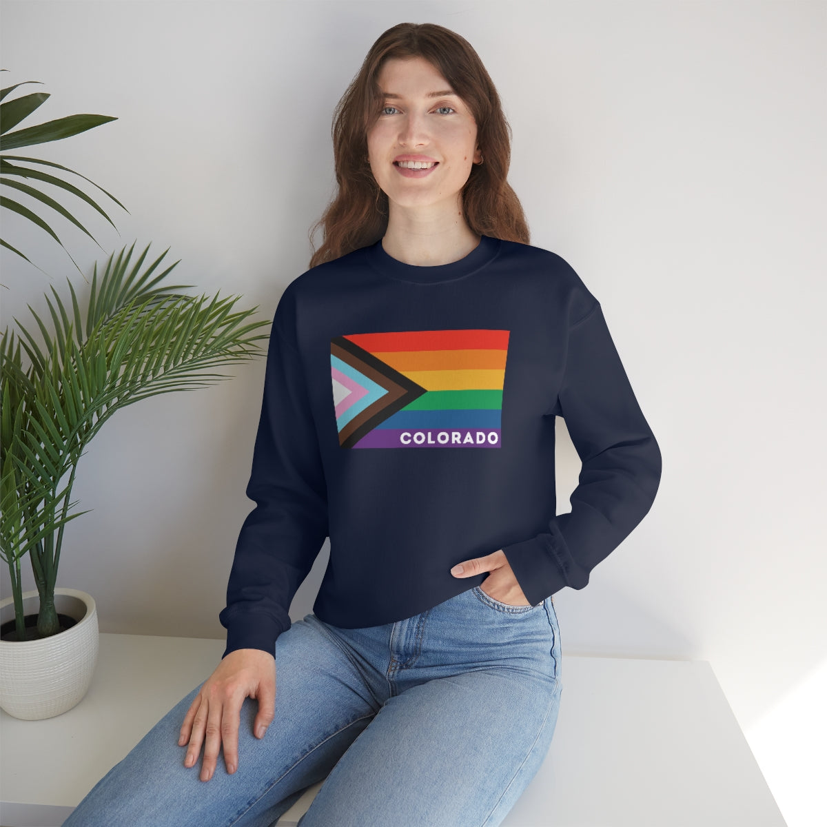 Colorado Pride Unisex Heavy Blend Crewneck Sweatshirt