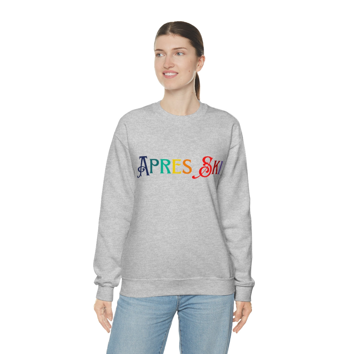 Apres Ski Sweatshirt,Girls Weeknd,Colorado Gift,Retro Mountain Sweatshirt