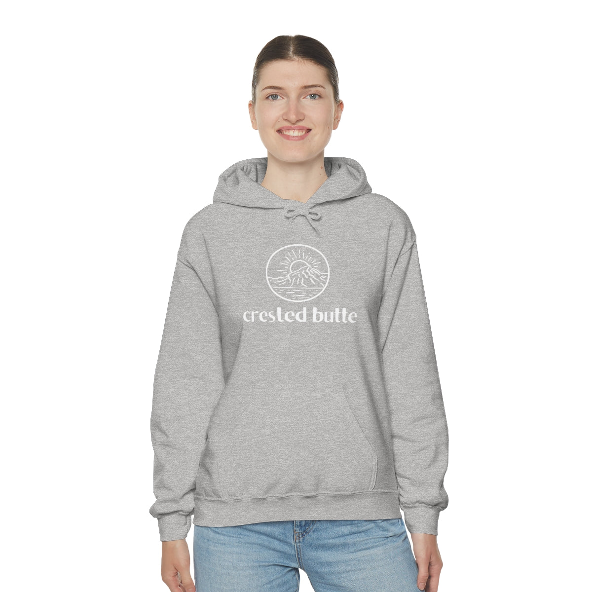 Crested Butte Colorado Hooded Sweatshirt