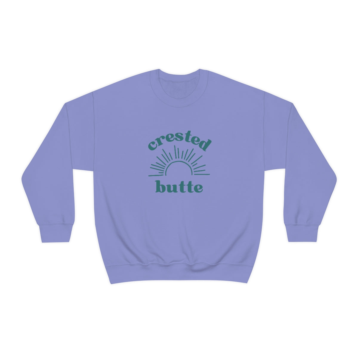 Crested Butte Colorado Unisex Heavy Blend Crewneck Sweatshirt