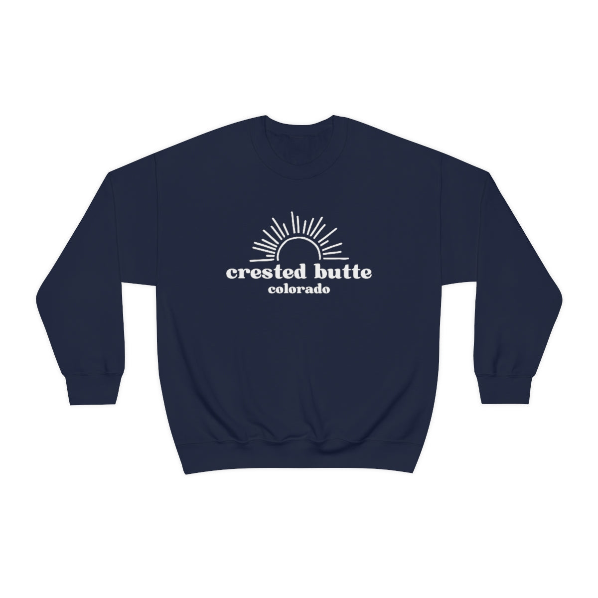 Crested Butte Unisex Heavy Blend Crewneck Sweatshirt