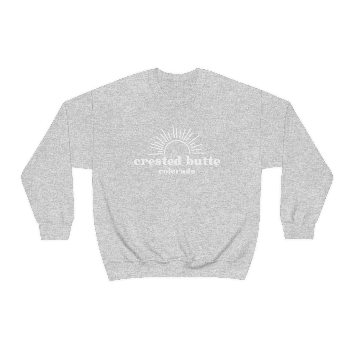 Crested Butte Unisex Heavy Blend Crewneck Sweatshirt