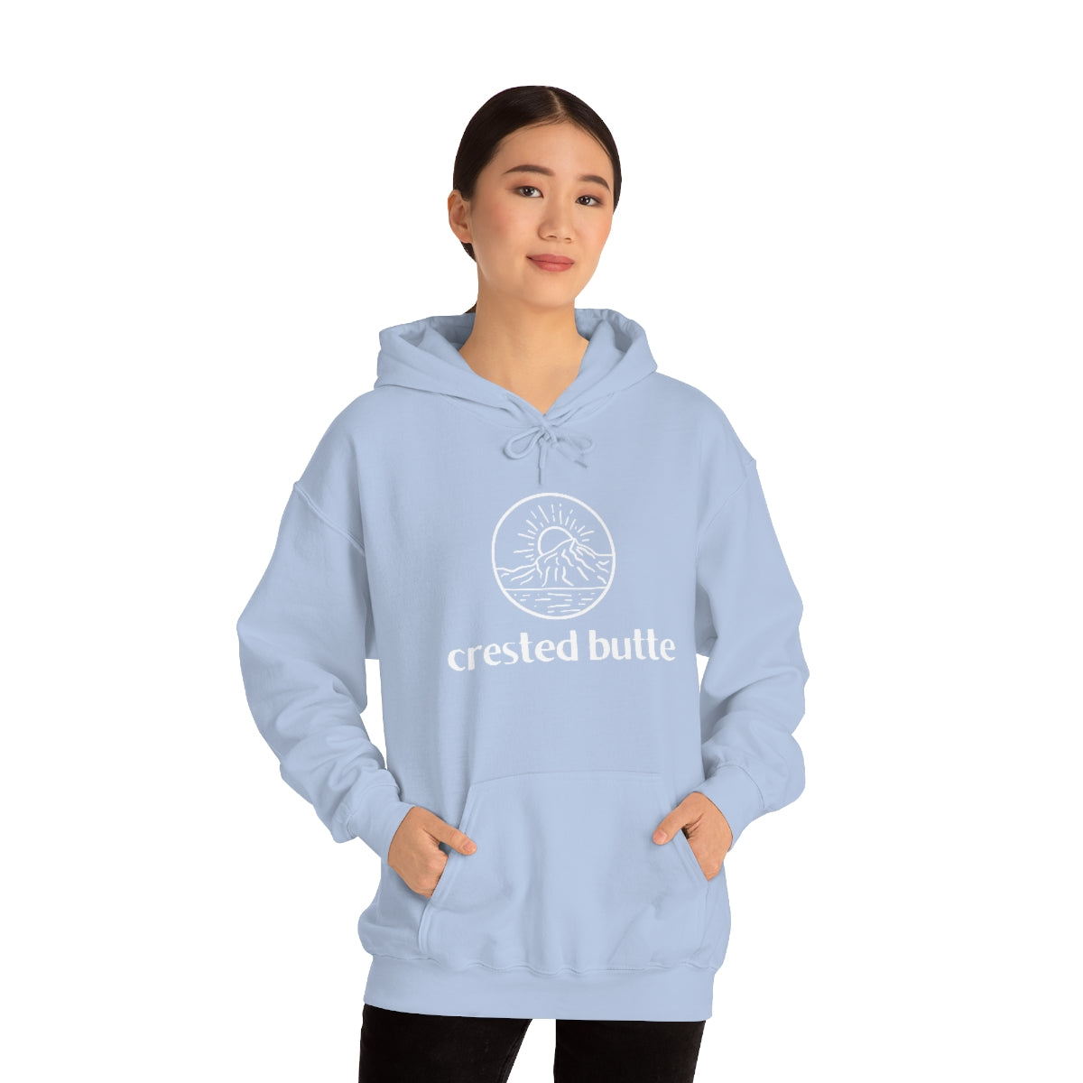 Crested Butte Colorado Hooded Sweatshirt