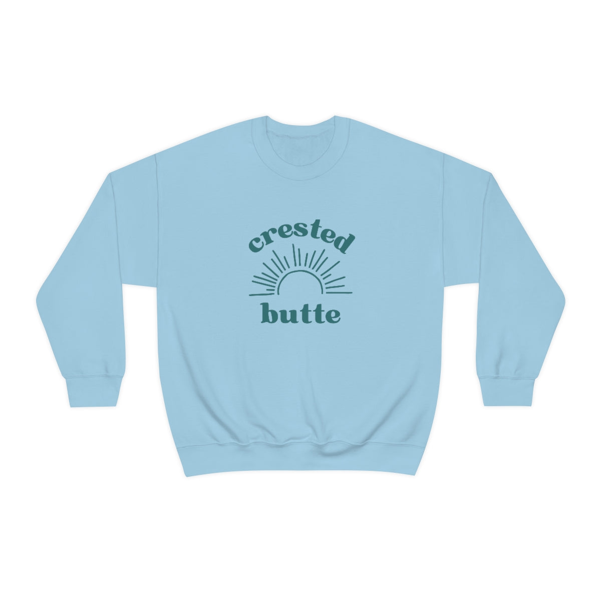 Crested Butte Colorado Unisex Heavy Blend Crewneck Sweatshirt