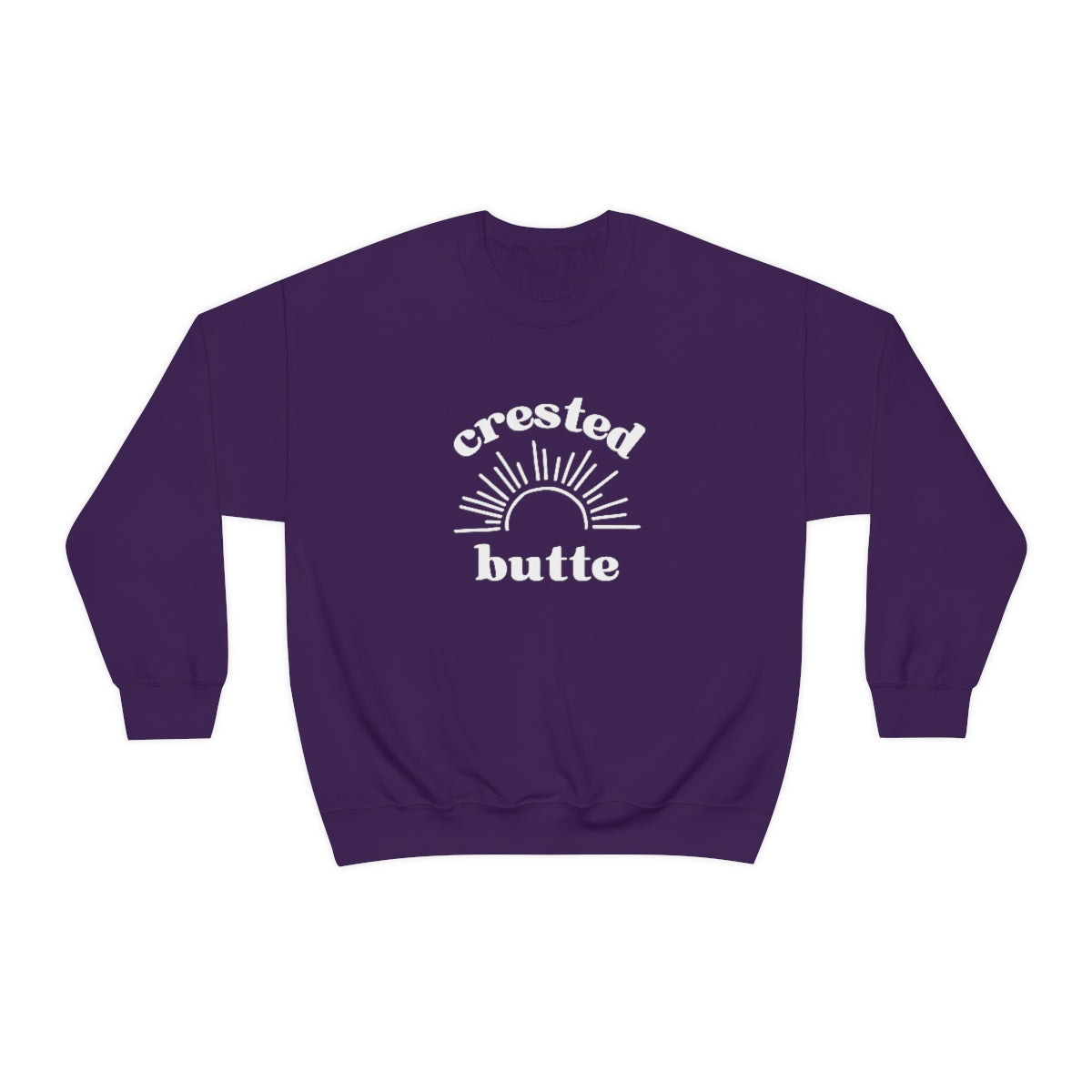 Crested Butte Colorado Crewneck Sweatshirt