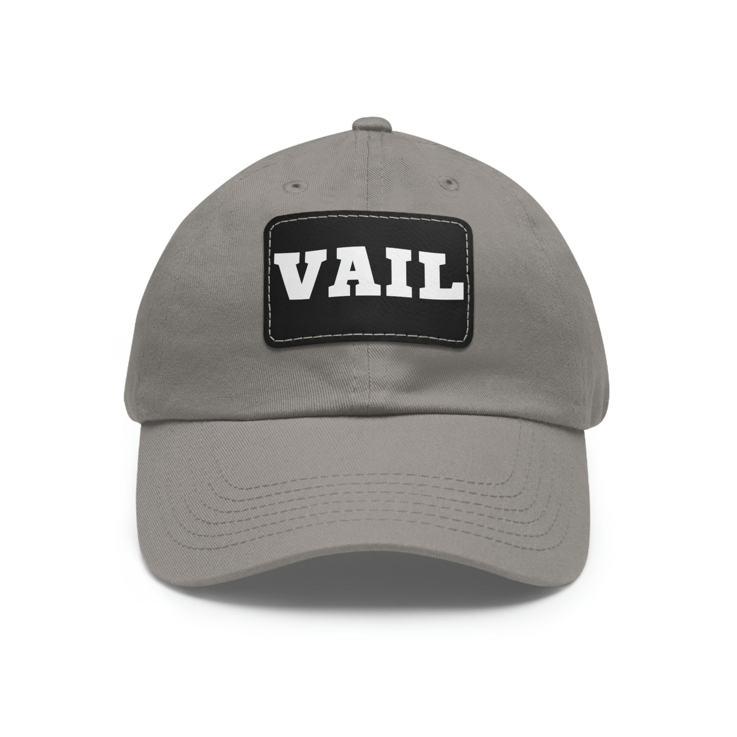 Vail Dad Hat with Leather Patch | Colorado Gifts