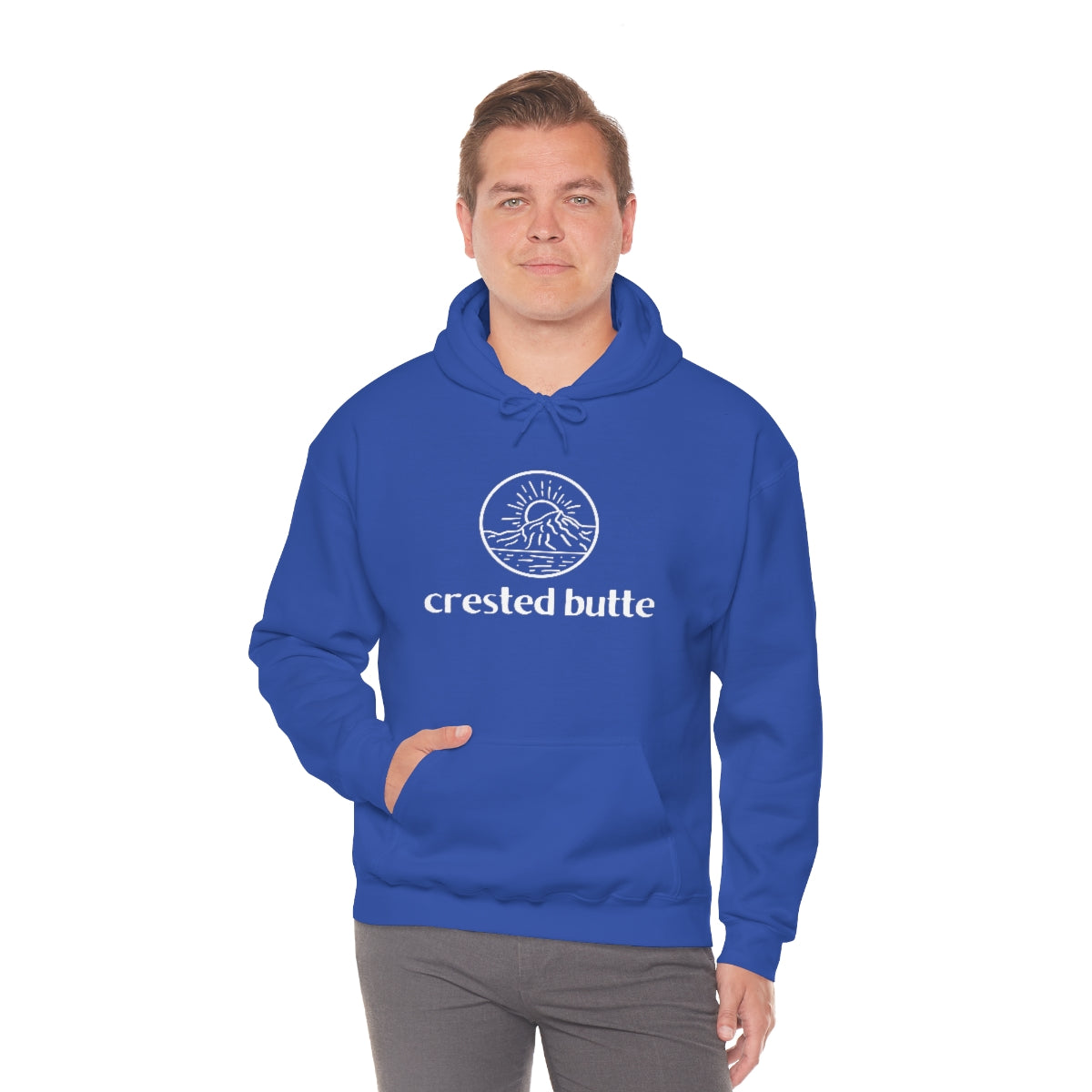 Crested Butte Colorado Hooded Sweatshirt