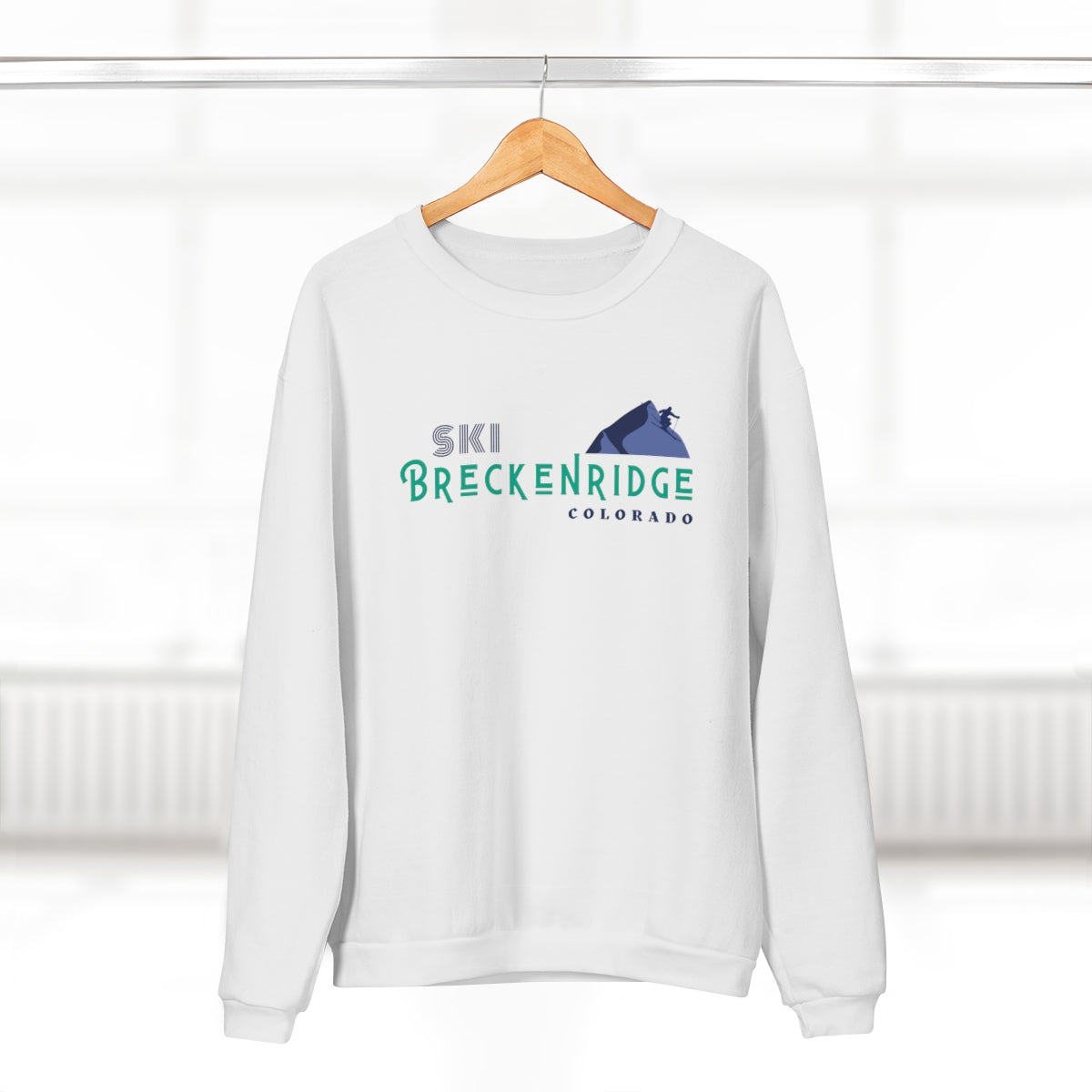 Breckenridge Colorado Unisex Crew Neck Sweatshirt