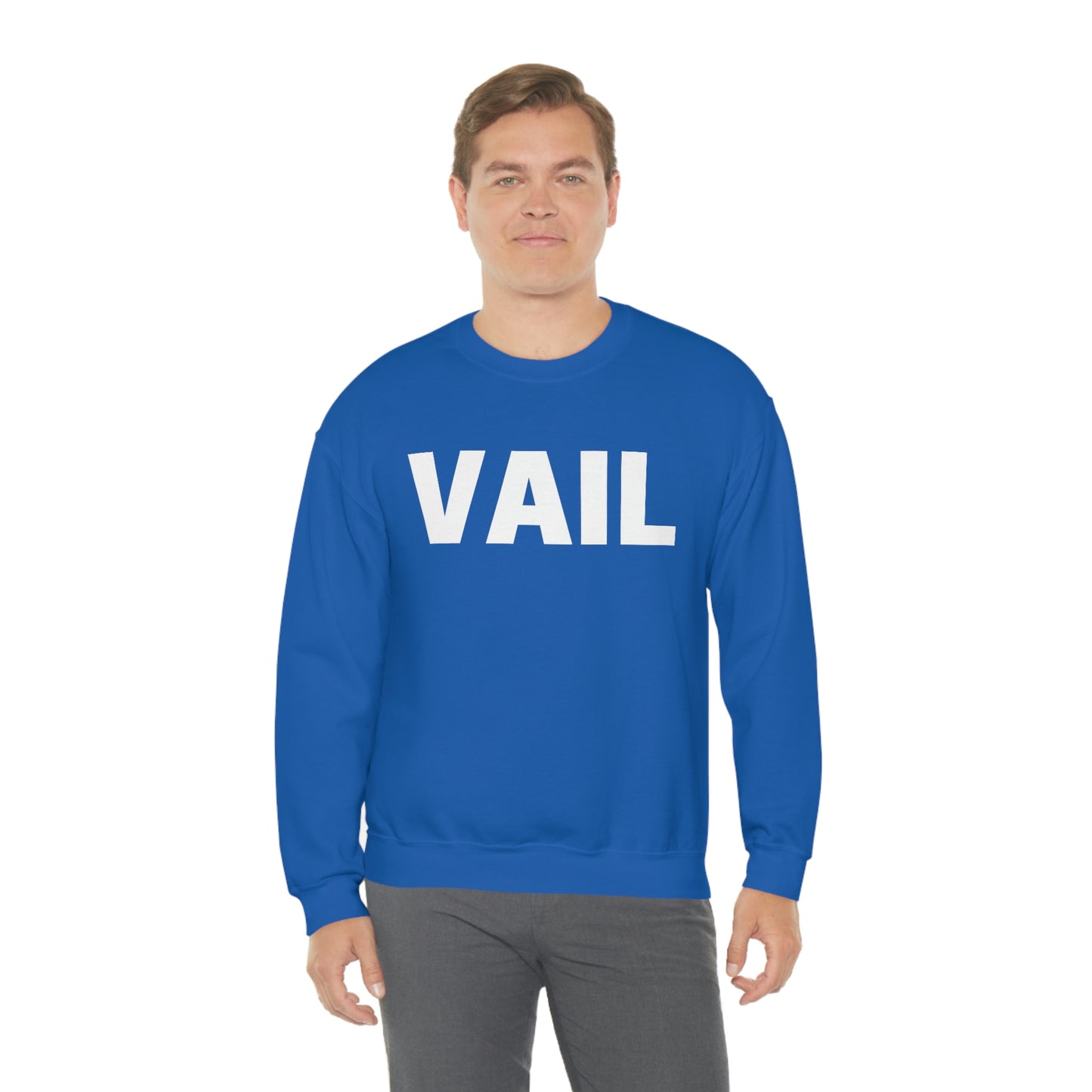 Vail Unisex Heavy Blend Crewneck Sweatshirt, Vail Colorado, Colorado Gifts