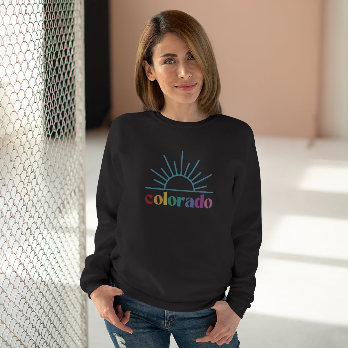 Colorado Unisex Crew Neck Sweatshirt, Colorado Gifts, Colorado Ski Weekend