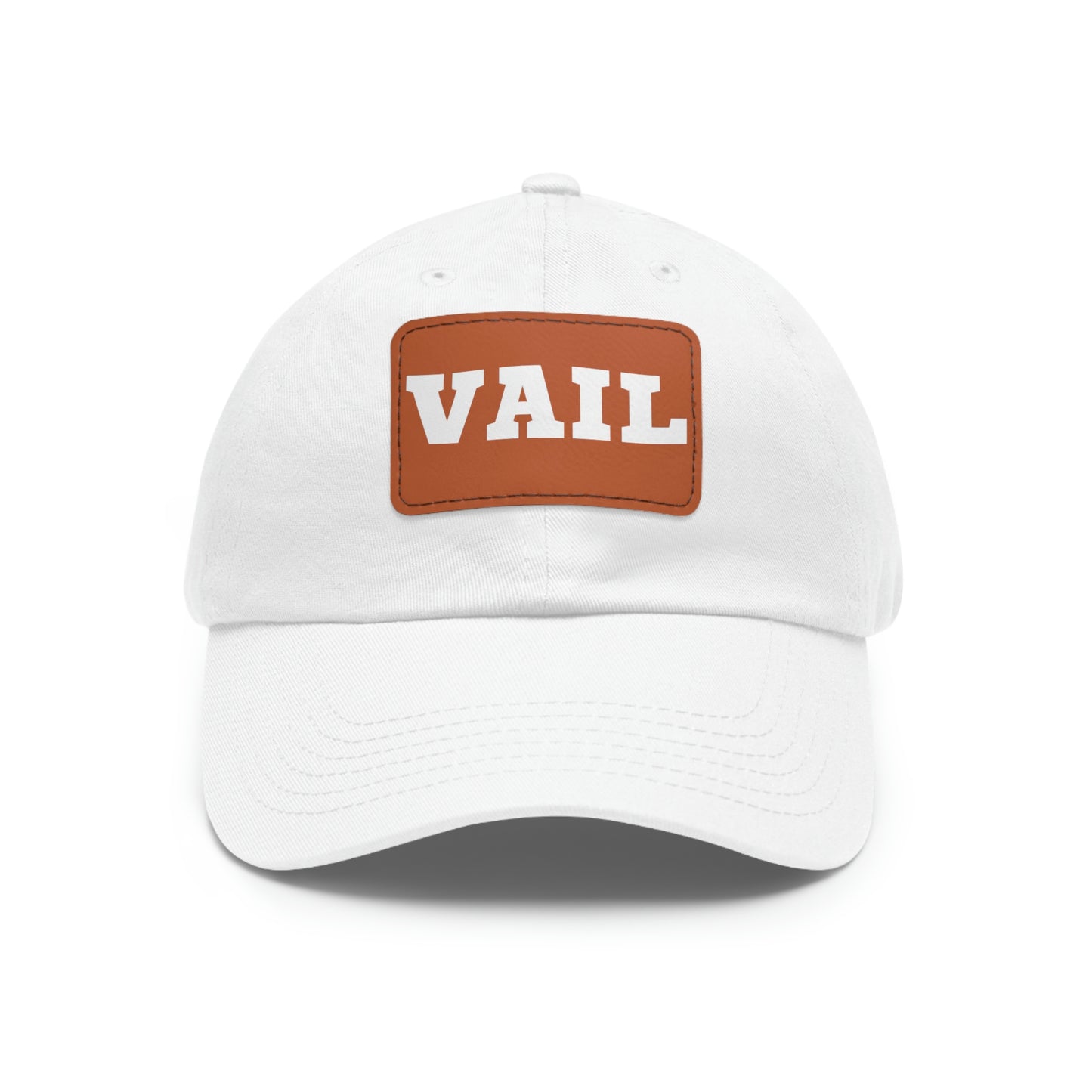 Vail Dad Hat with Leather Patch | Colorado Gifts