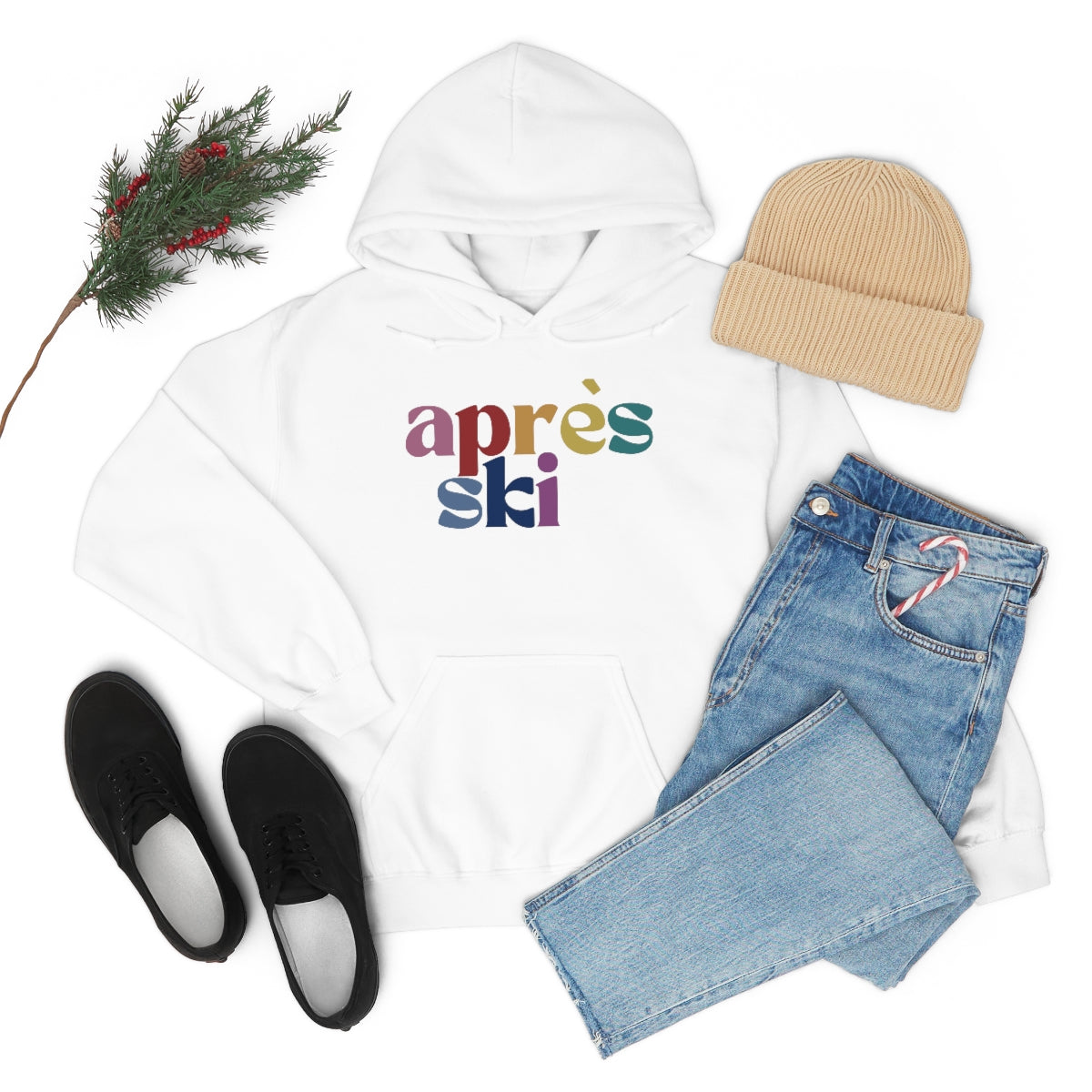 Apres Ski Unisex Heavy Blend Hooded Sweatshirt