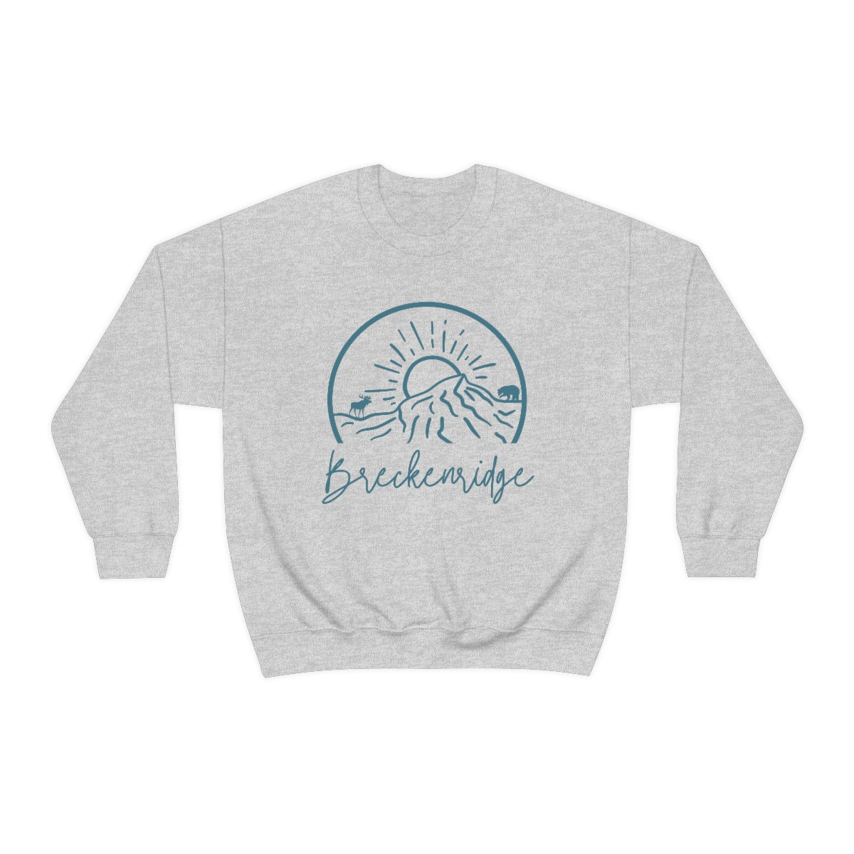 Breckenridge Colorado Unisex Heavy Blend Crewneck Sweatshirt