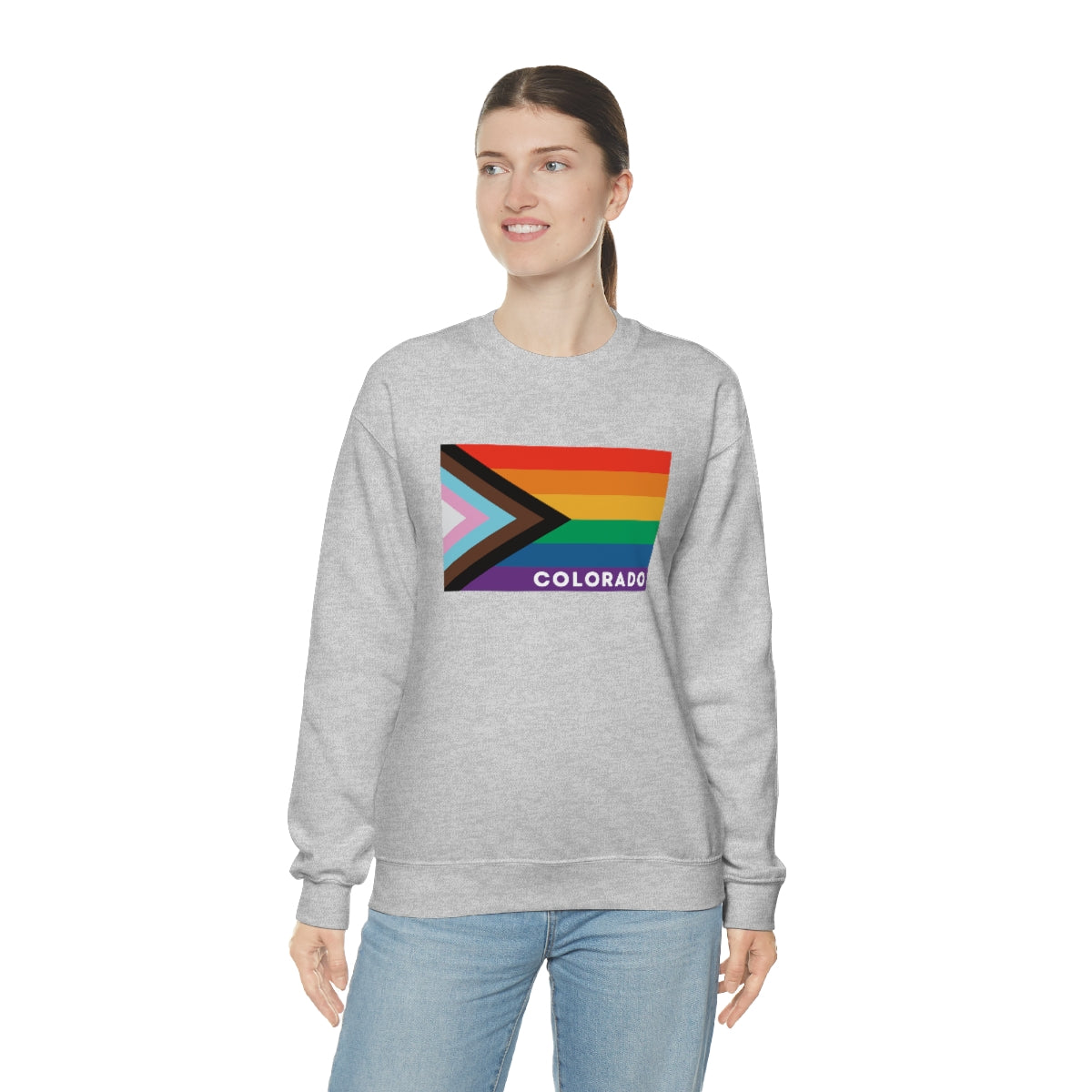 Colorado Pride Unisex Heavy Blend Crewneck Sweatshirt