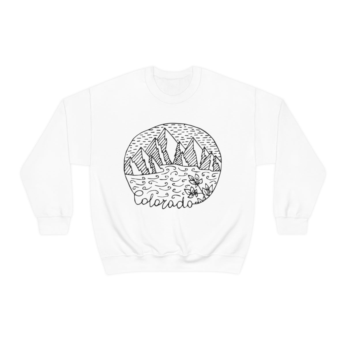 Colorado Crewneck Sweatshirt, Colorado Gifts, Colorado Apparel