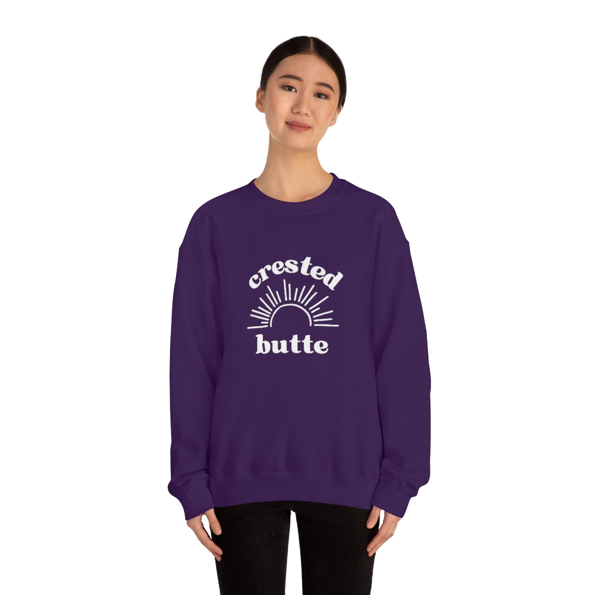 Crested Butte Colorado Crewneck Sweatshirt