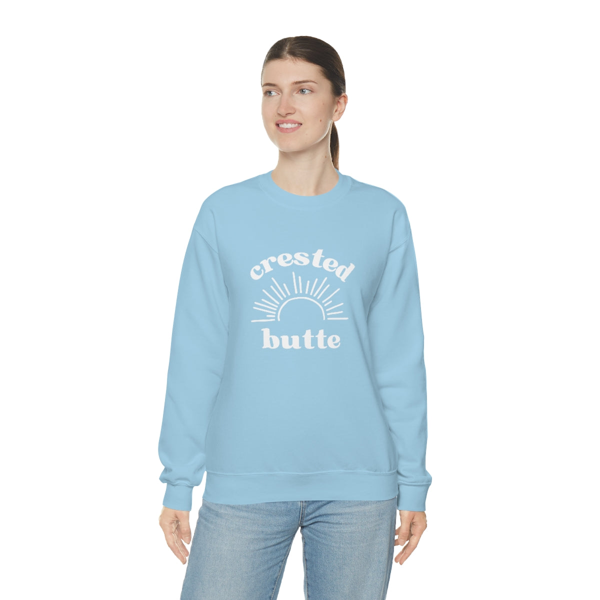 Crested Butte Colorado Crewneck Sweatshirt