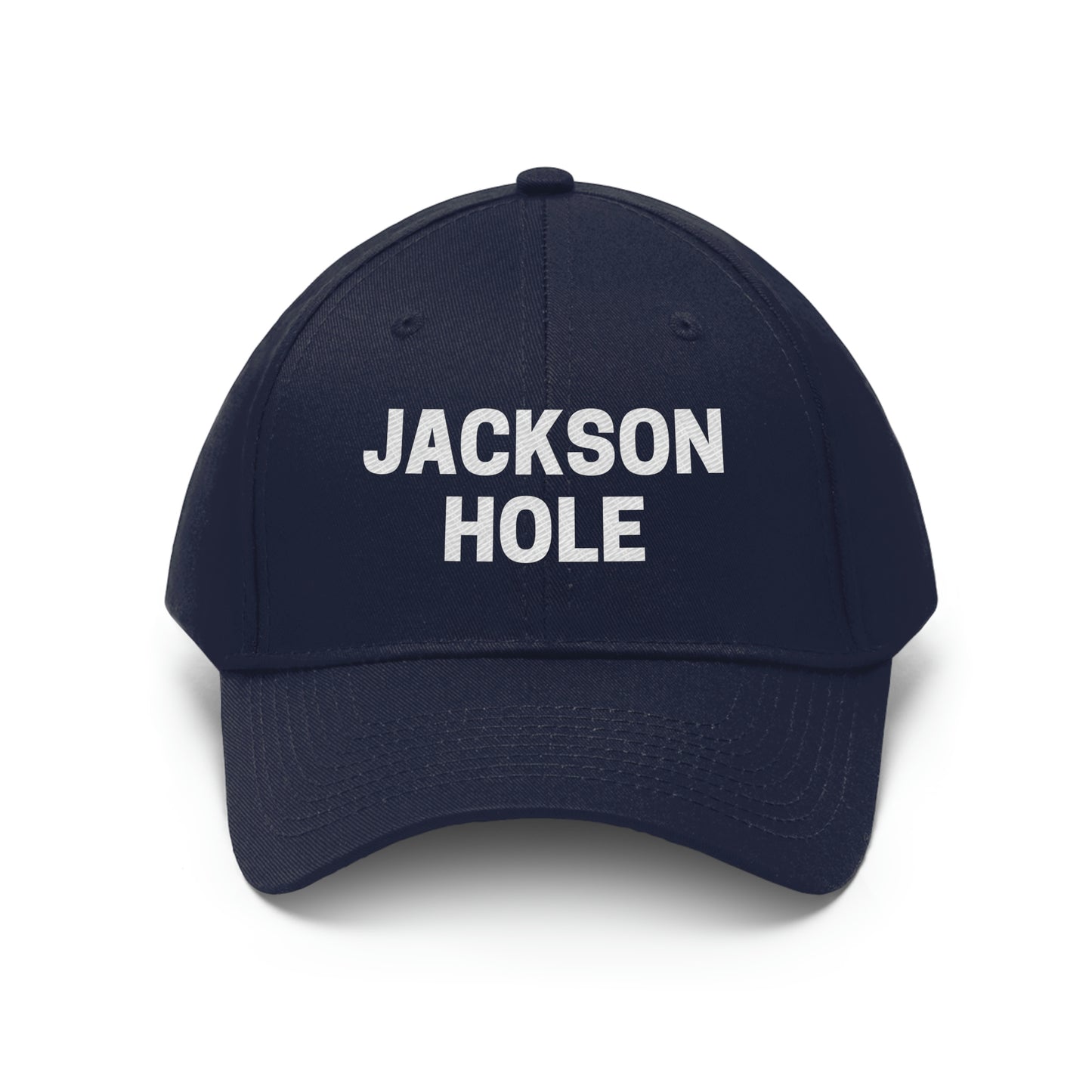 Jackson Wyoming Unisex Twill Hat, Jackson Hole, Jackson Gifts, Skiing in Jackson