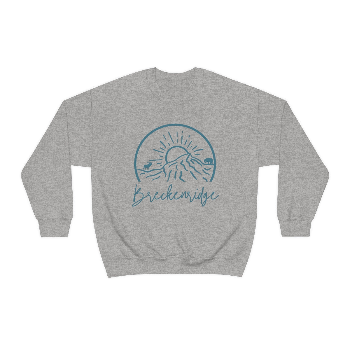 Breckenridge Colorado Unisex Heavy Blend Crewneck Sweatshirt