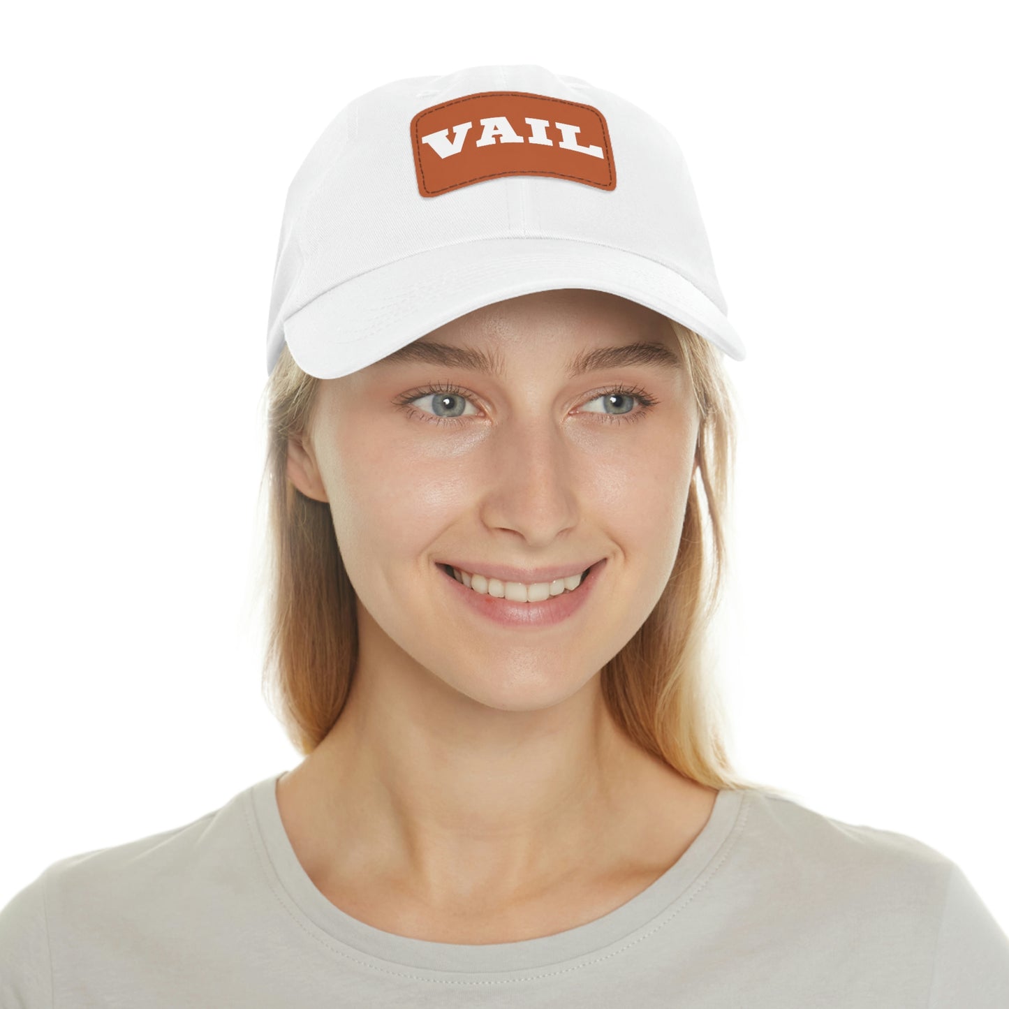 Vail Dad Hat with Leather Patch | Colorado Gifts