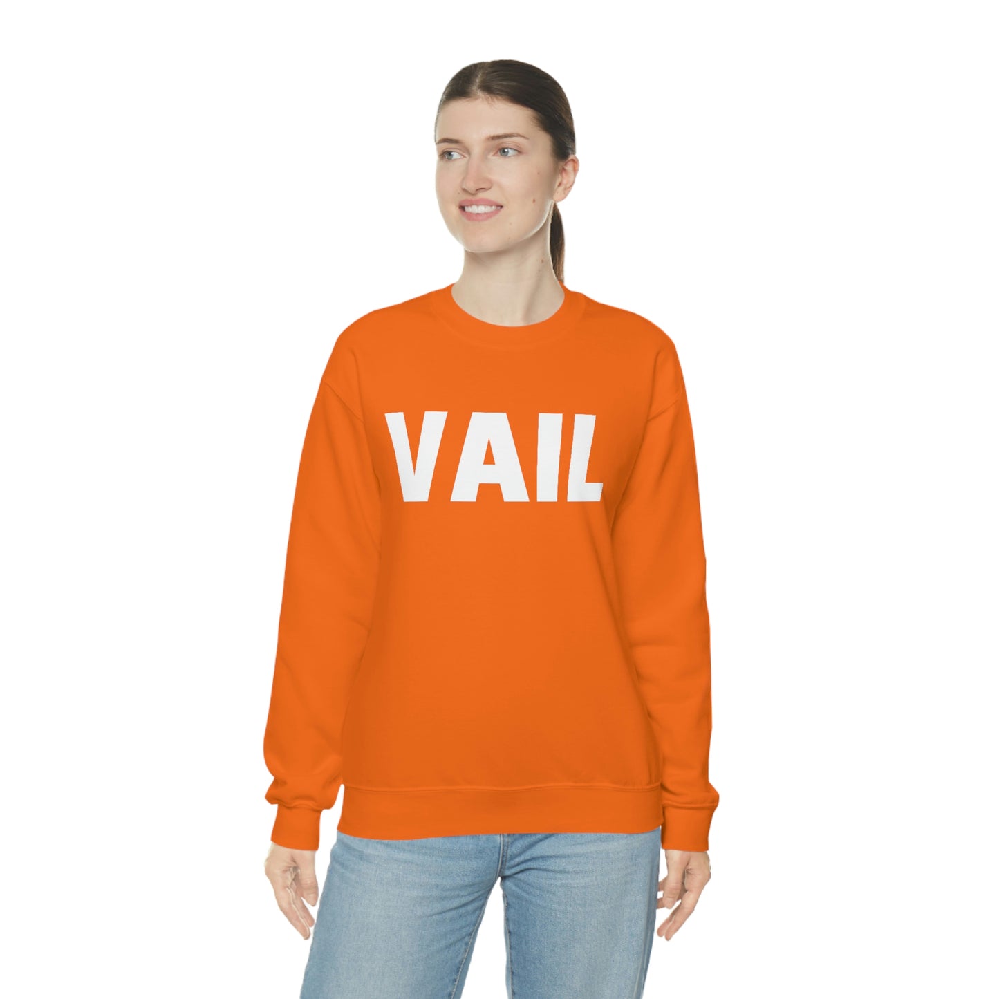 Vail Unisex Heavy Blend Crewneck Sweatshirt, Vail Colorado, Colorado Gifts