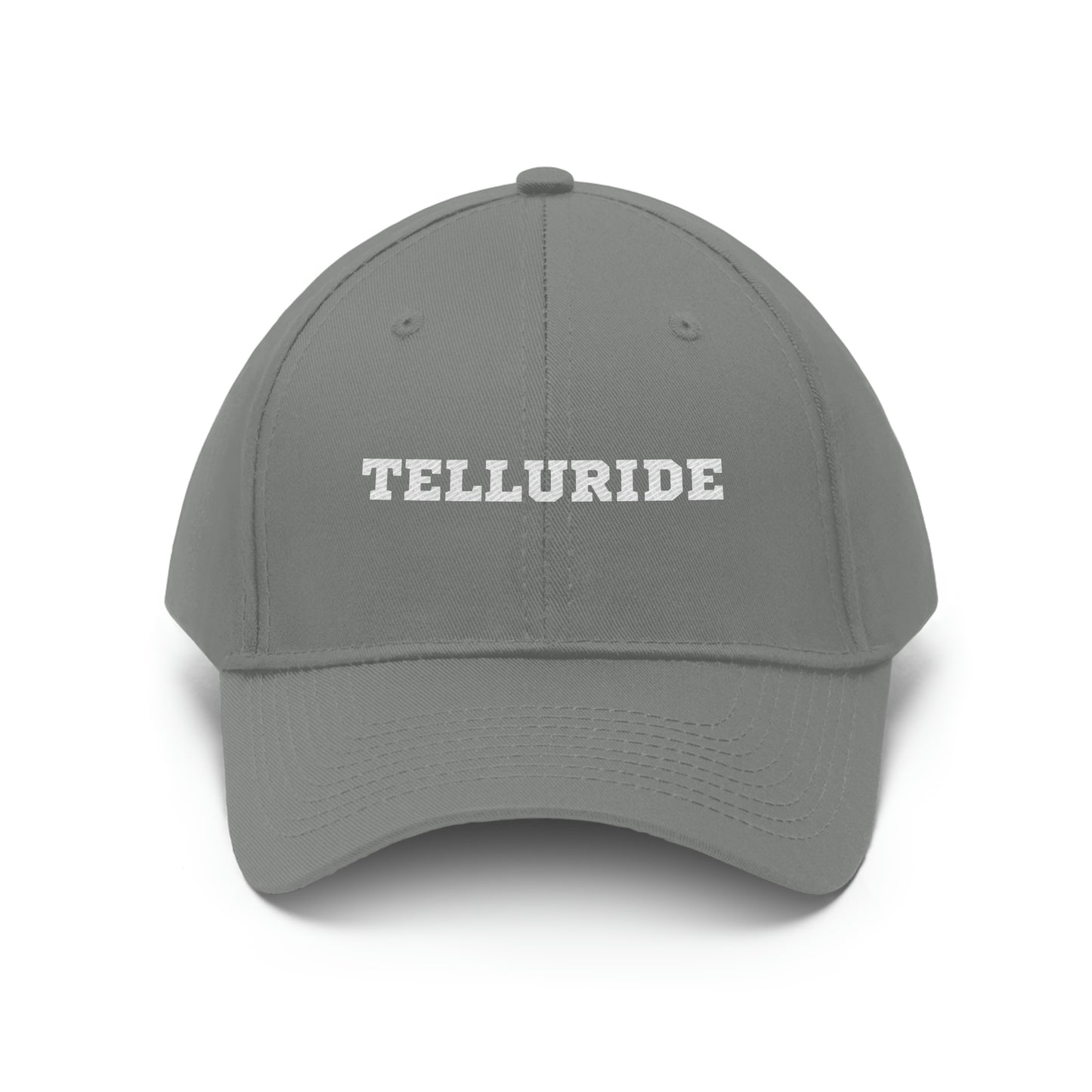 Telluride Unisex Twill Hat, Colorado Gifts, Telluride, Colorado