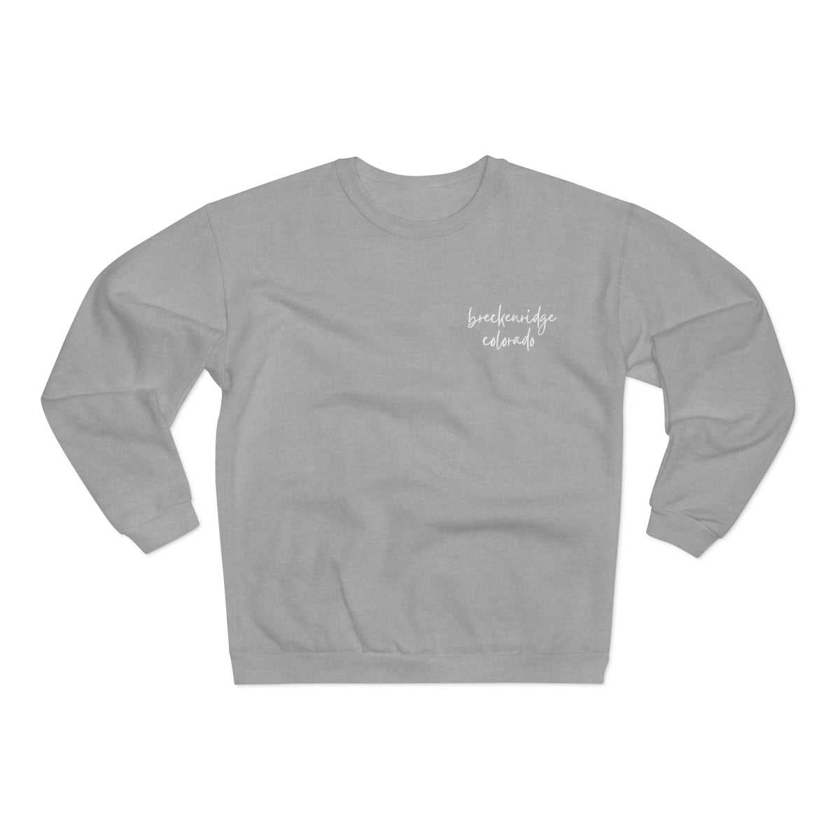 Breckenridge, Colorado Unisex Crew Neck Sweatshirt, Colorado Gifts, Ski Weekend