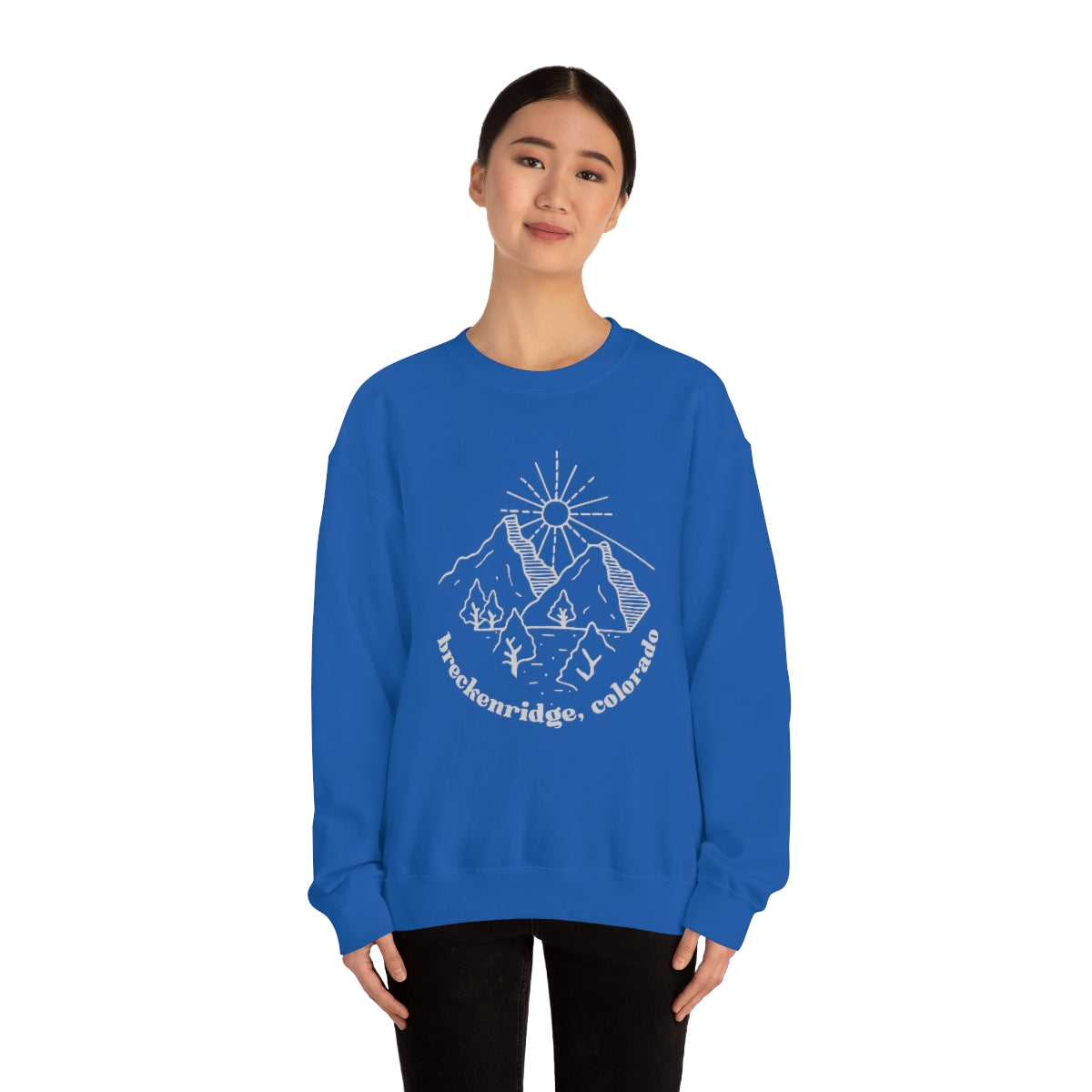 Breckenridge Sweatshirt, Colorado Gifts, Mountains, Skiing, Breckenridge, Colorado