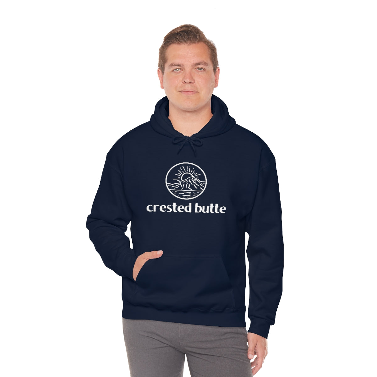 Crested Butte Colorado Hooded Sweatshirt