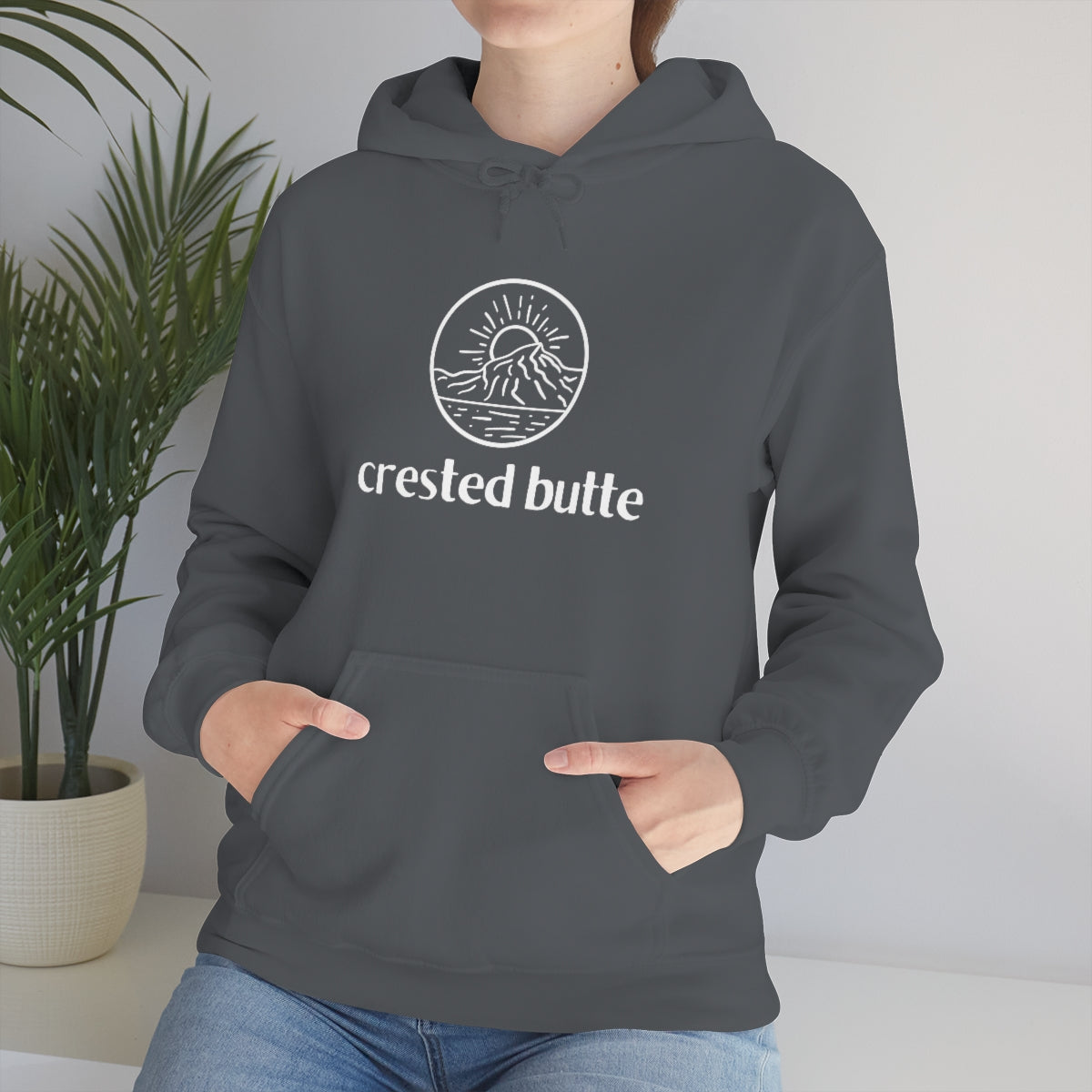 Crested Butte Colorado Hooded Sweatshirt