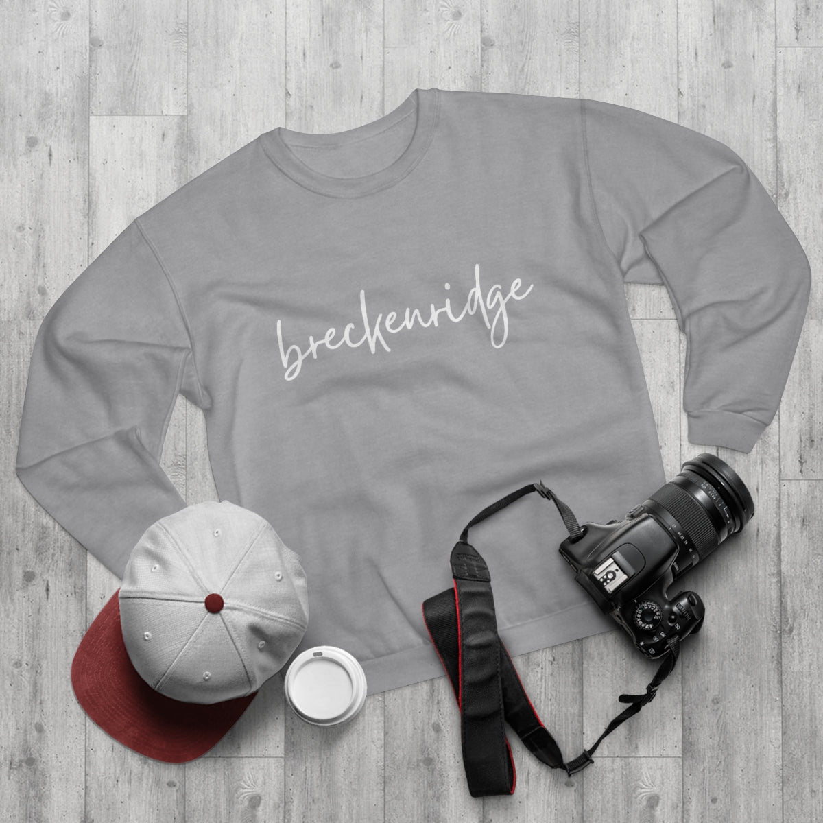 Breckenridge, Colorado Unisex Crew Neck Sweatshirt