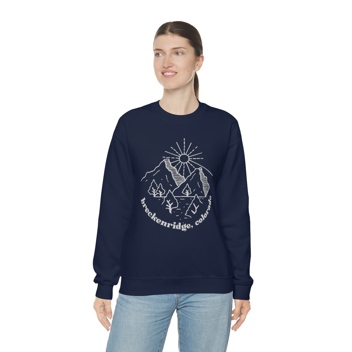 Breckenridge Sweatshirt, Colorado Gifts, Mountains, Skiing, Breckenridge, Colorado