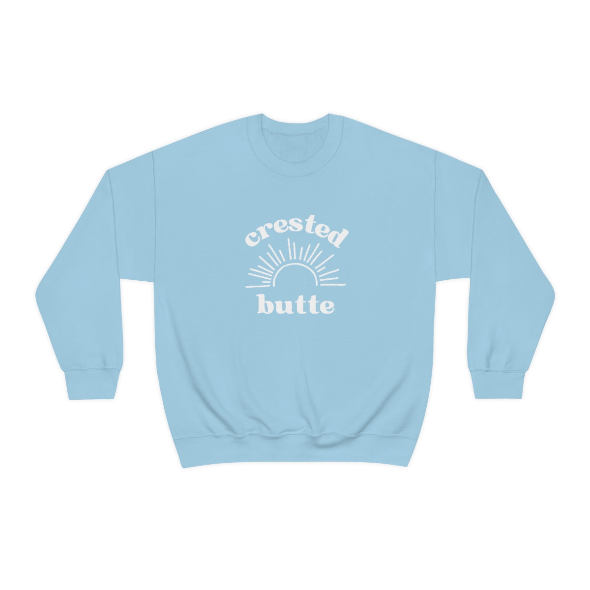 Crested Butte Colorado Crewneck Sweatshirt