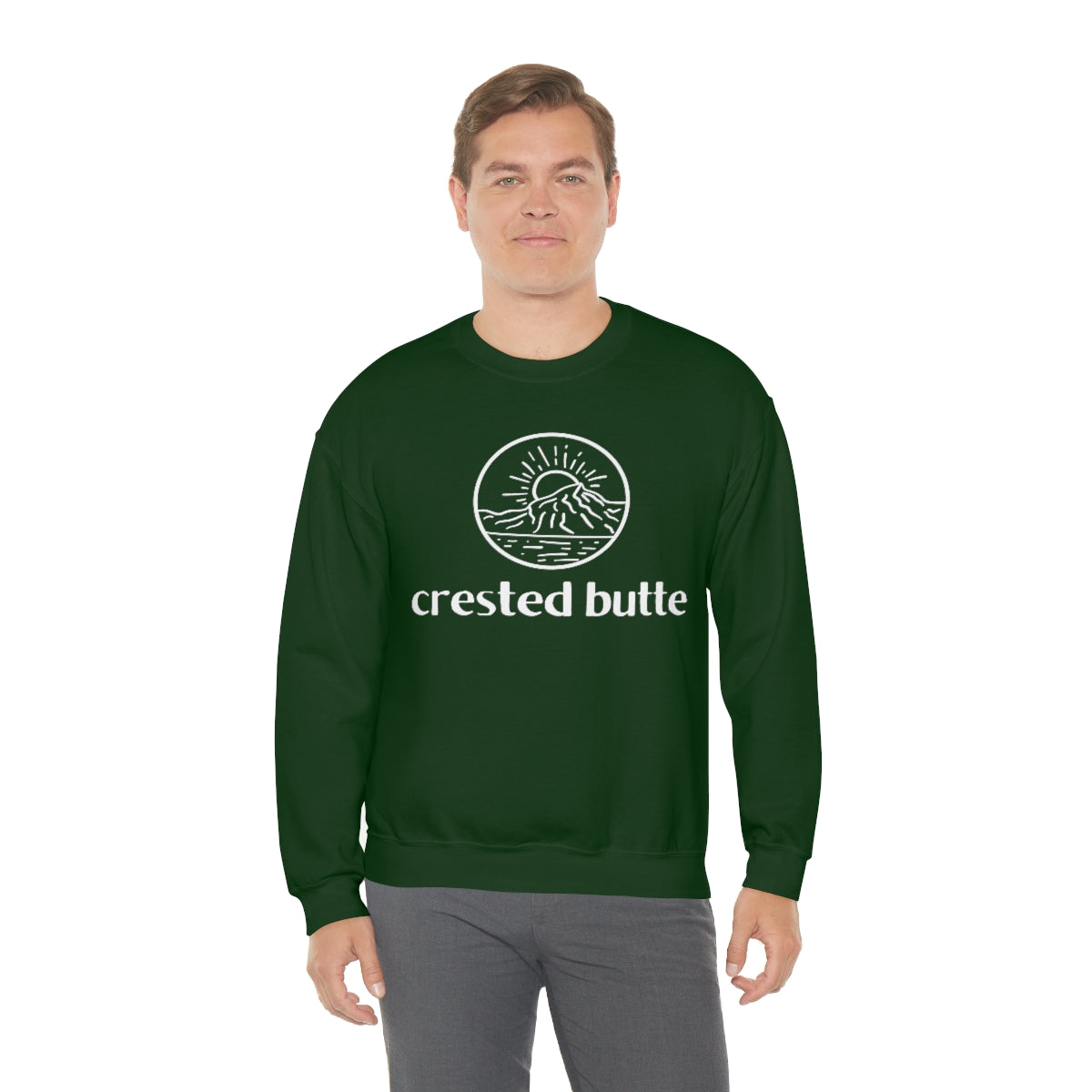 Crested Butte Colorado Crewneck Sweatshirt