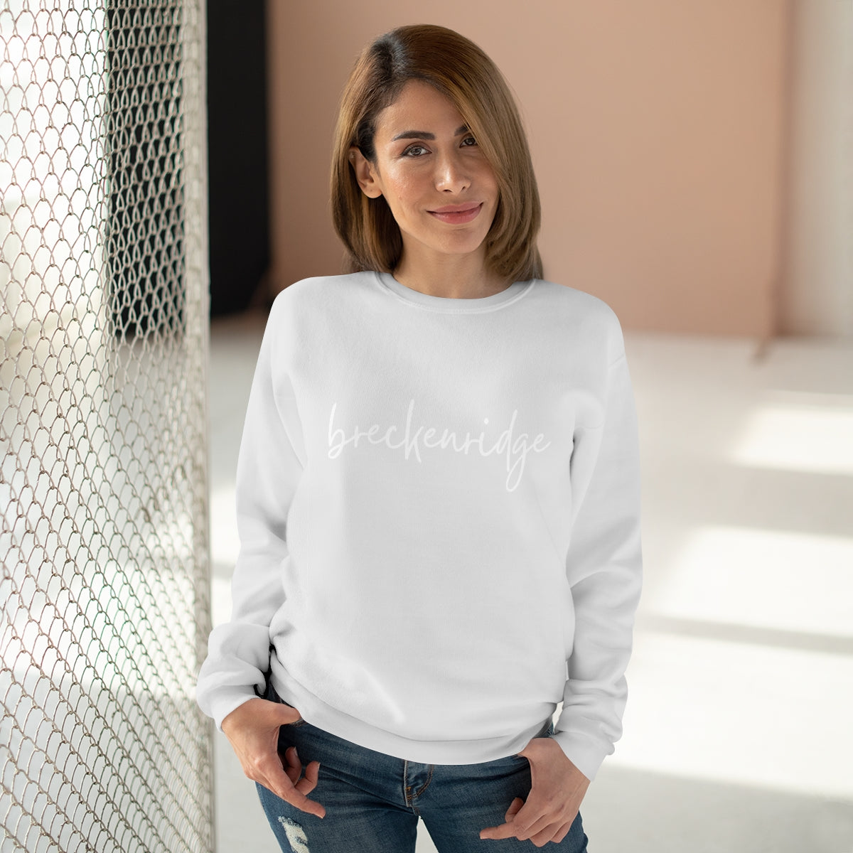 Breckenridge, Colorado Unisex Crew Neck Sweatshirt