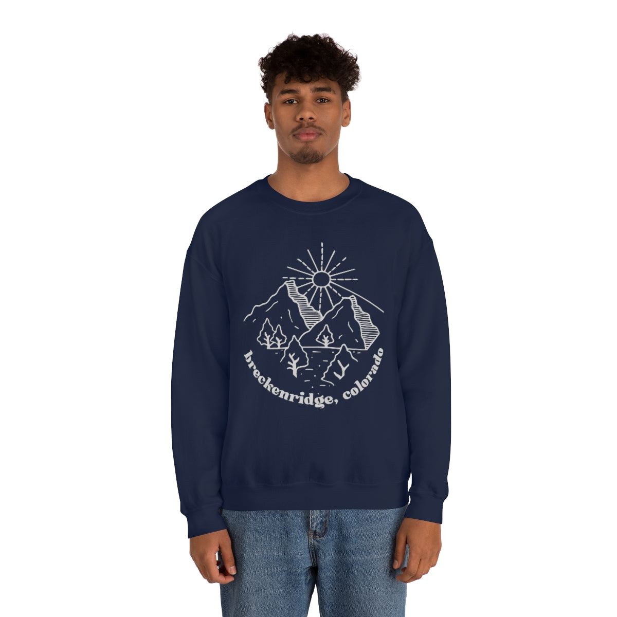 Breckenridge Sweatshirt, Colorado Gifts, Mountains, Skiing, Breckenridge, Colorado