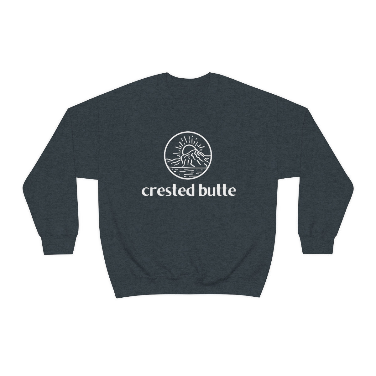 Crested Butte Colorado Crewneck Sweatshirt