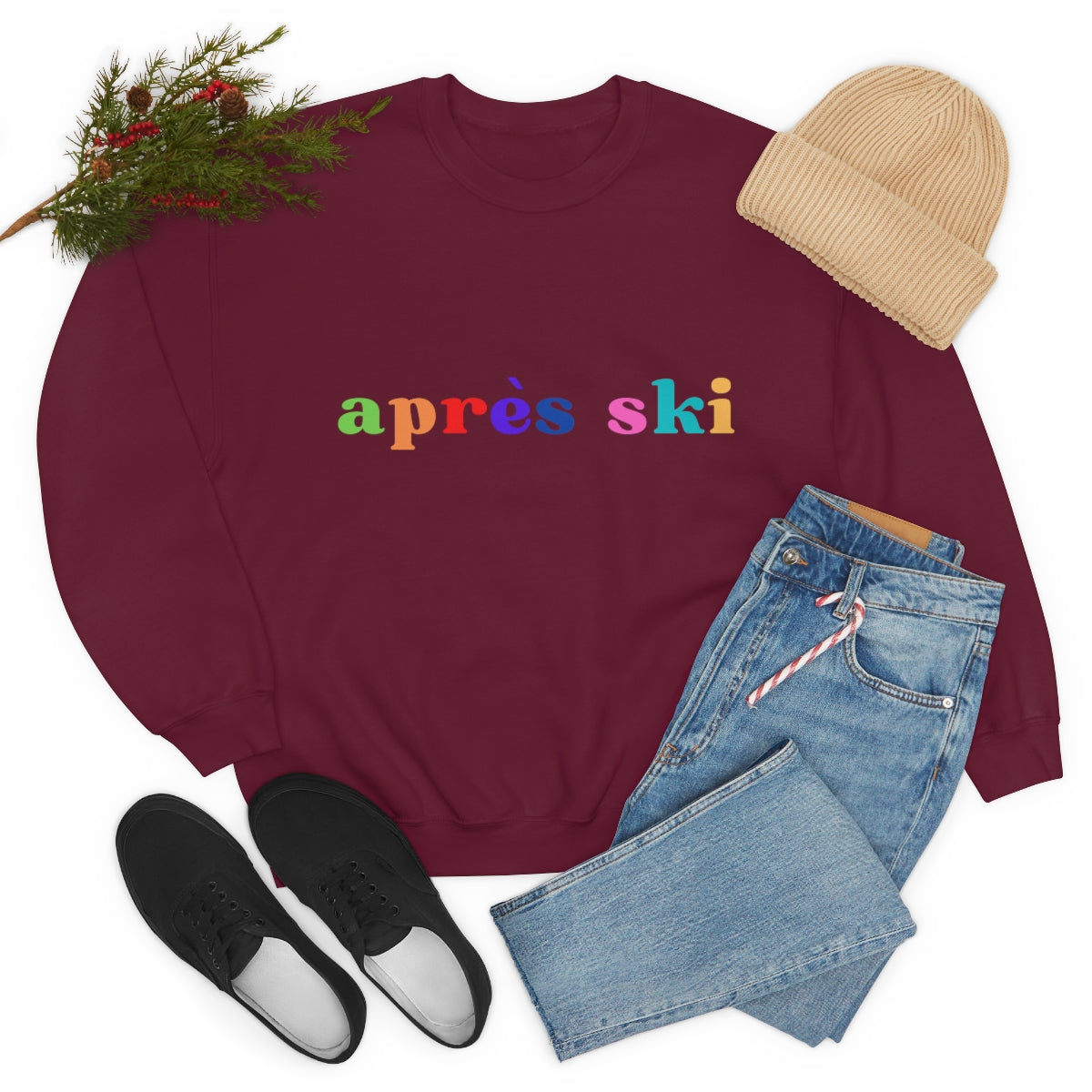 Apres Ski Unisex Heavy Blend Crewneck Sweatshirt