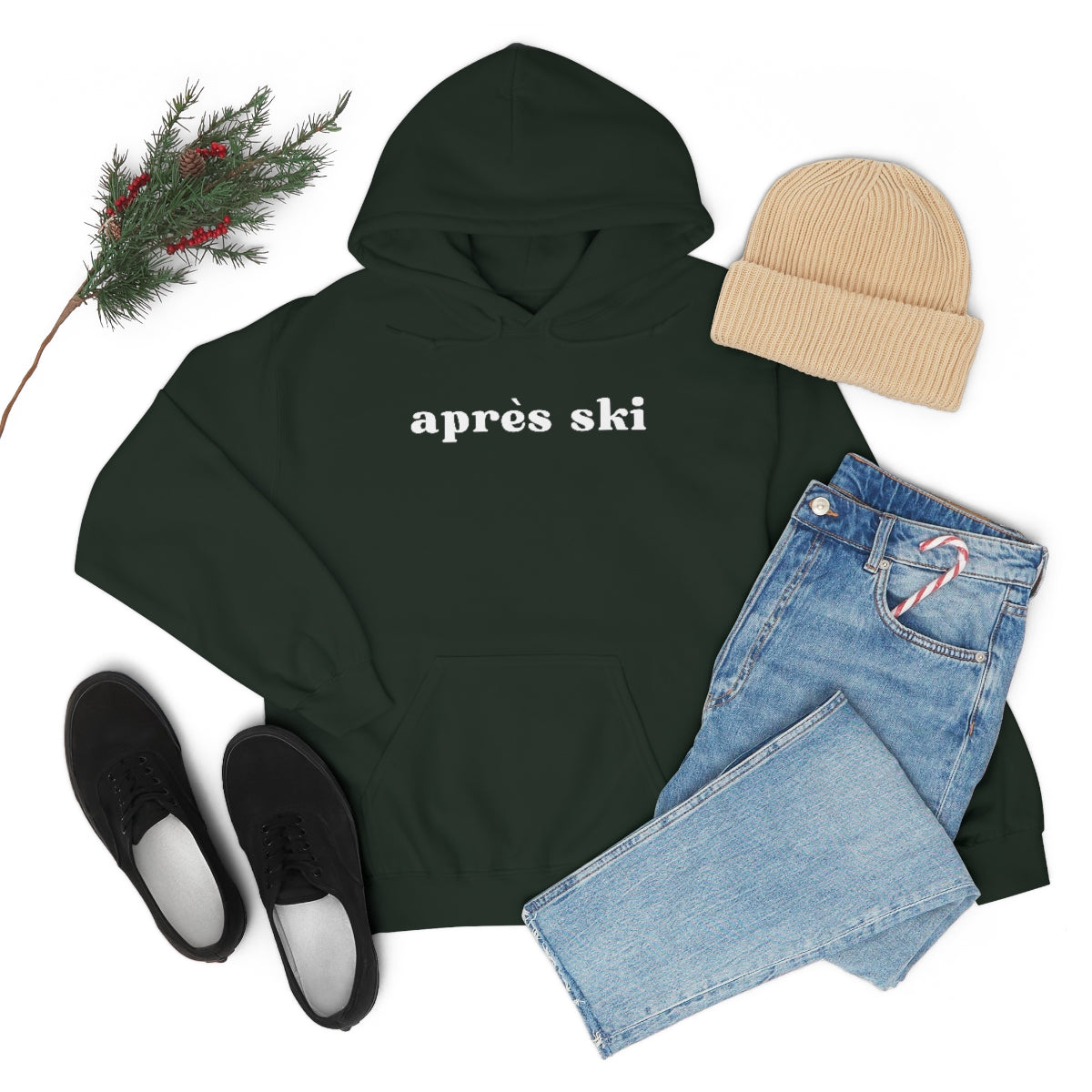 Apres Ski Unisex Heavy Blend Hooded Sweatshirt